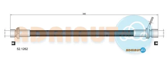 Flexible de frein ADRIAUTO 52.1262