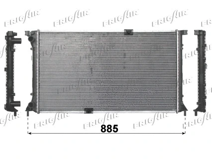 Radiateur, refroidissement du moteur FRIGAIR 0209.2032