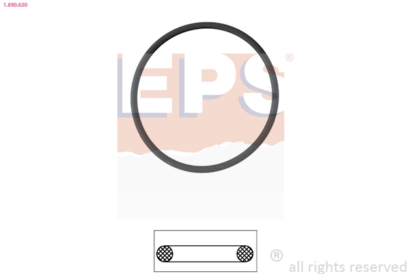 Joint, boîtier du thermostat EPS 1.890.630