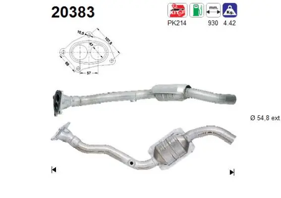 Catalyseur AS 20383