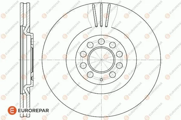 Disque de frein EUROREPAR 1618887180