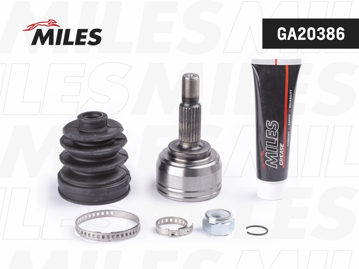 Jeu de joints, arbre de transmission MILES GA20386