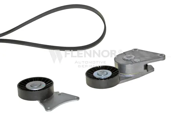 Jeu de courroies trapézoïdales à nervures FLENNOR F926PK1660