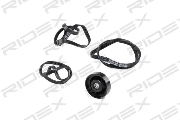 Jeu de courroies trapézoïdales à nervures RIDEX 542R0263
