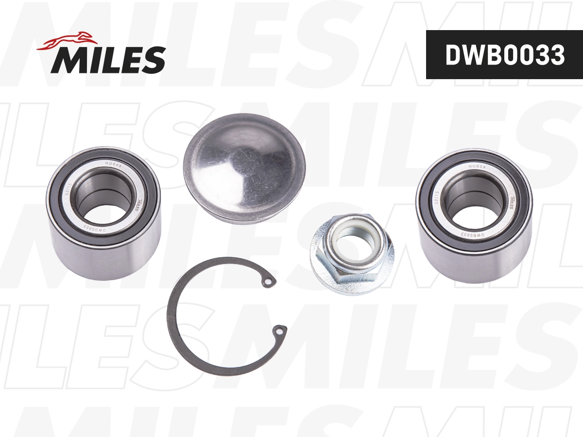 Kit de roulements de roue MILES DWB0033