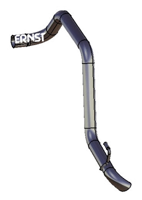 Tuyau d'échappement VEGAZ GmbH MR-276ERNS