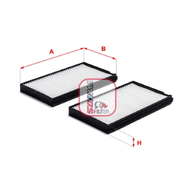 Filtre, air de l'habitacle SOFIMA S 3394 C