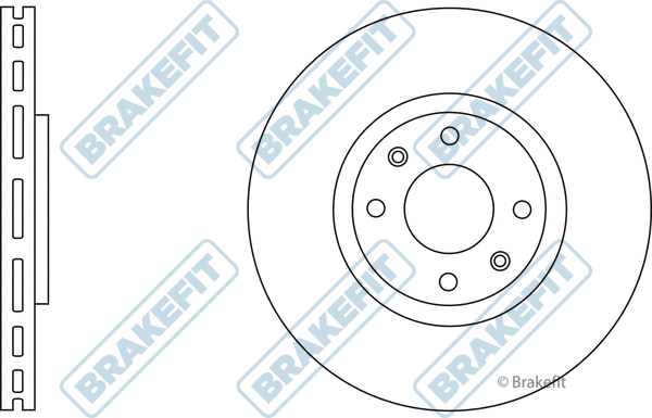 Disque de frein APEC SDK6534