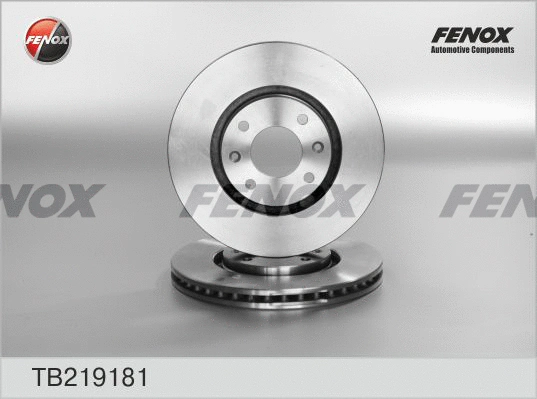 Disque de frein FENOX TB219181