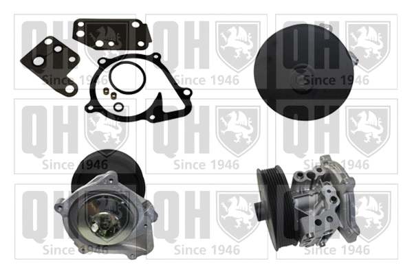 Pompe à eau, refroidissement du moteur QUINTON HAZELL QCP3749