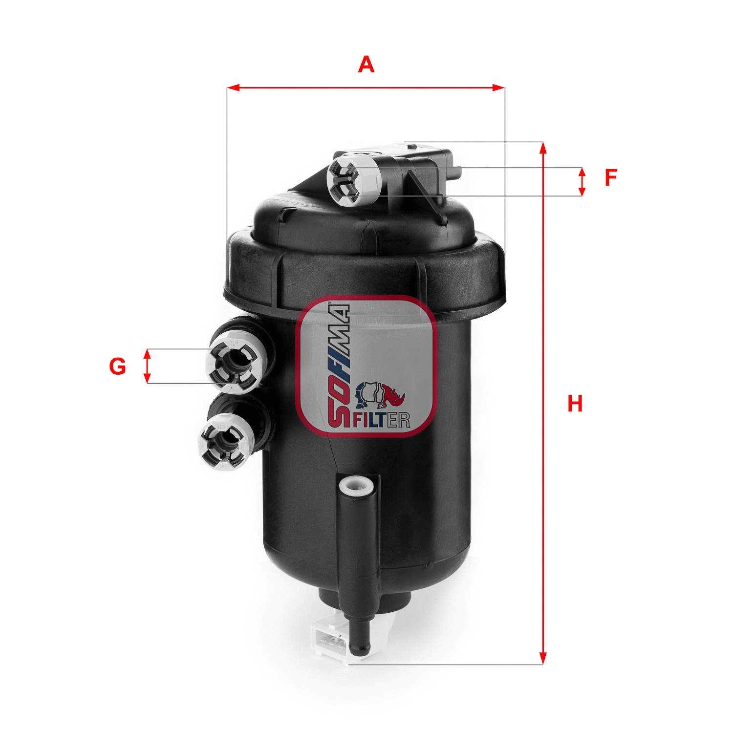 Filtre à carburant SOFIMA S 5127 GC