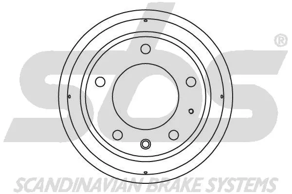 Tambour de frein sbs 1825251212