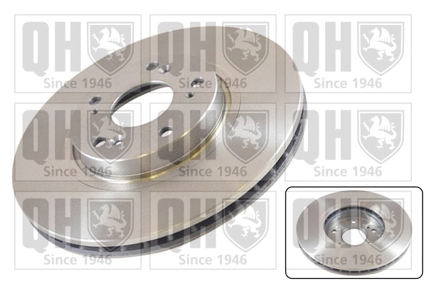 Disque de frein QUINTON HAZELL BDC5509