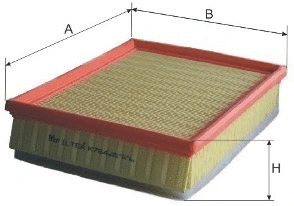 Filtre à air MFILTER K 764