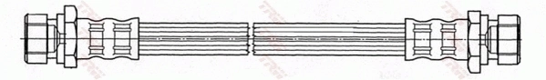 Flexible de frein TRW PHA439