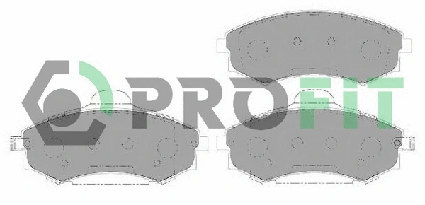 Kit de plaquettes de frein, frein à disque PROFIT 5000-1737