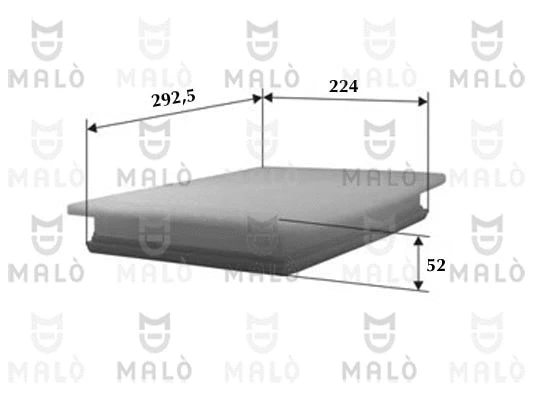Filtre à air AKRON-MALÒ 1500042