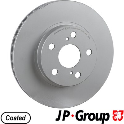 Disque de frein JP GROUP 4863105400