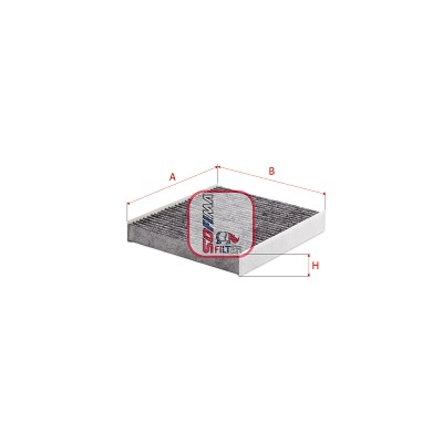 Filtre, air de l'habitacle SOFIMA S 4388 CA