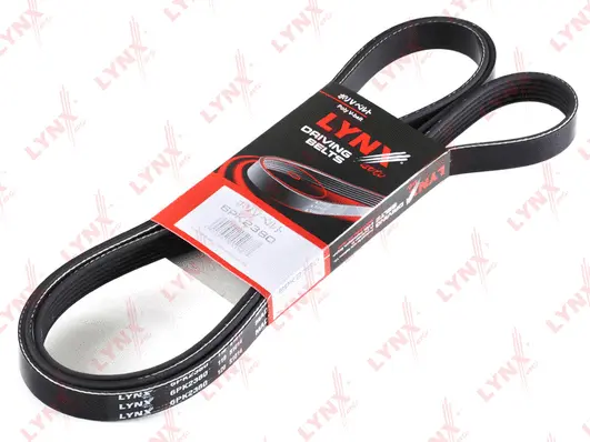 Courroie trapézoïdale à nervures LYNXAUTO 6PK2380