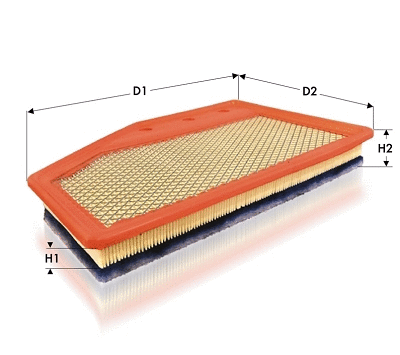 Filtre à air TECNECO FILTERS AR1621PMS