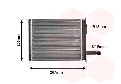 Système de chauffage VAN WEZEL 17006089
