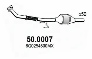 Catalyseur ASSO 50.0007