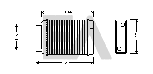 Système de chauffage EACLIMA 45C05001