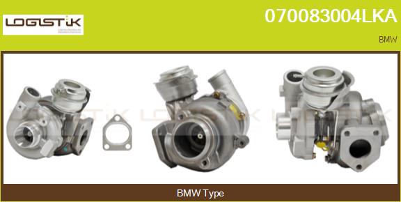 Turbocompresseur, suralimentation LGK 070083004LKA