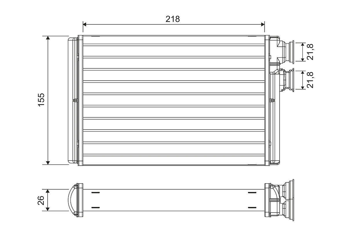 Système de chauffage VALEO 811576