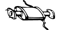 Silencieux avant VEGAZ GmbH MZS-46