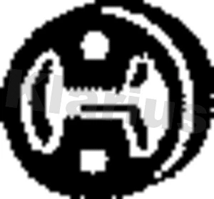 Support, silencieux KLARIUS 420239