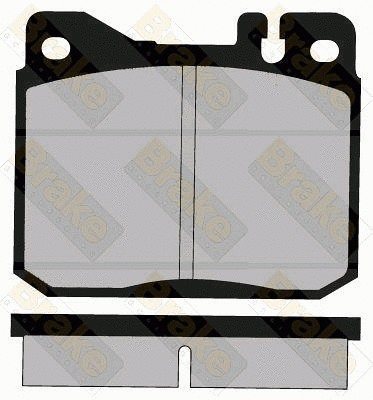 Kit de plaquettes de frein, frein à disque Brake ENGINEERING PA323