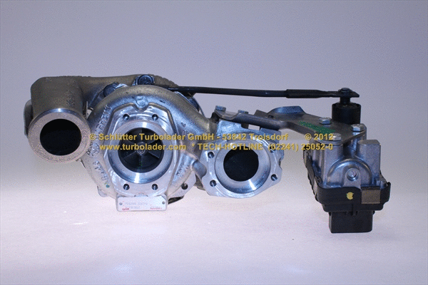 Turbocompresseur, suralimentation SCHLÜTTER TURBOLADER 172-08075