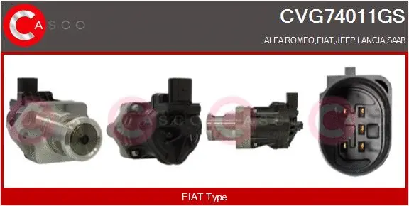 Vanne EGR CASCO CVG74011GS
