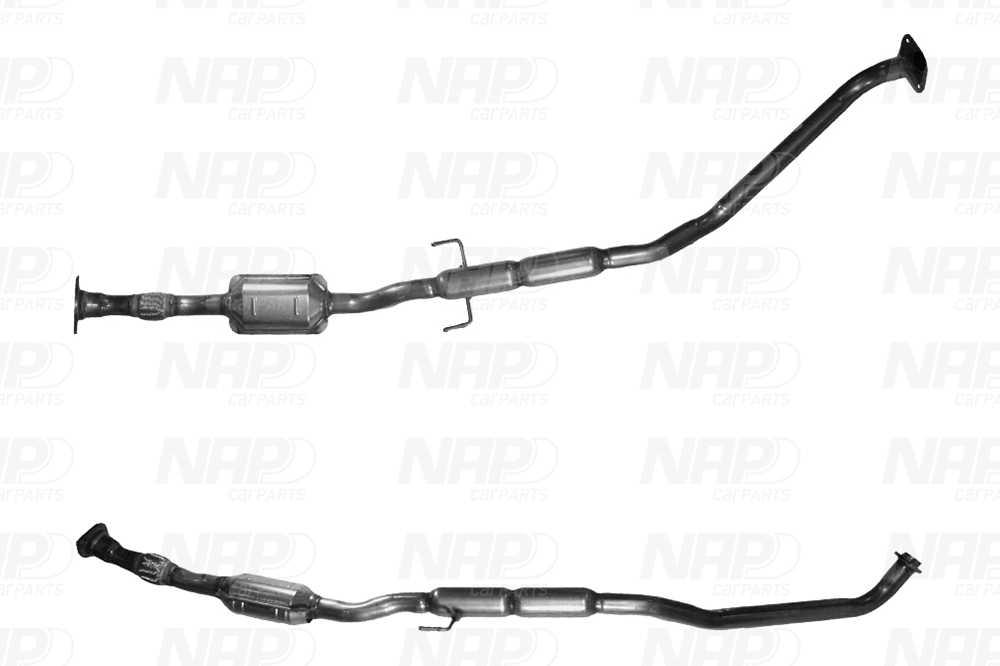Catalyseur NAP carPARTS CAD10592
