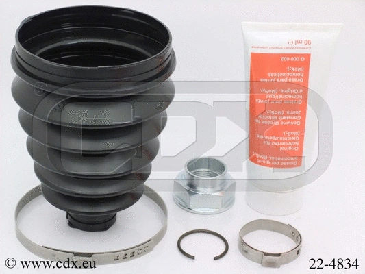 Jeu de joints-soufflets, arbre de commande CDX 22-4834