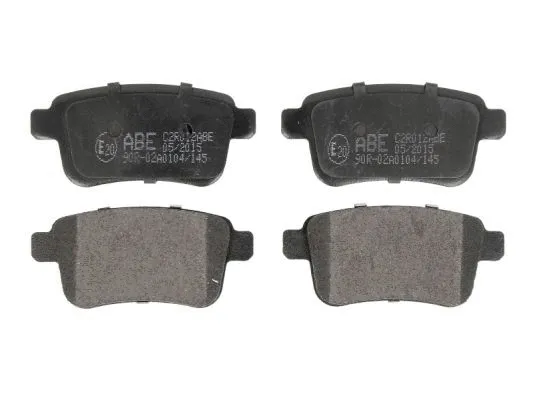 Kit de plaquettes de frein, frein à disque ABE C2R012ABE