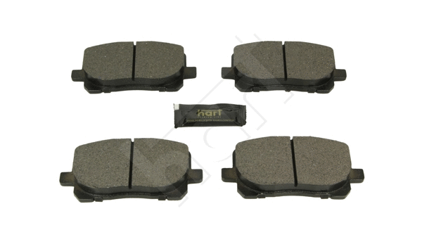 Kit de plaquettes de frein, frein à disque HART 261 584