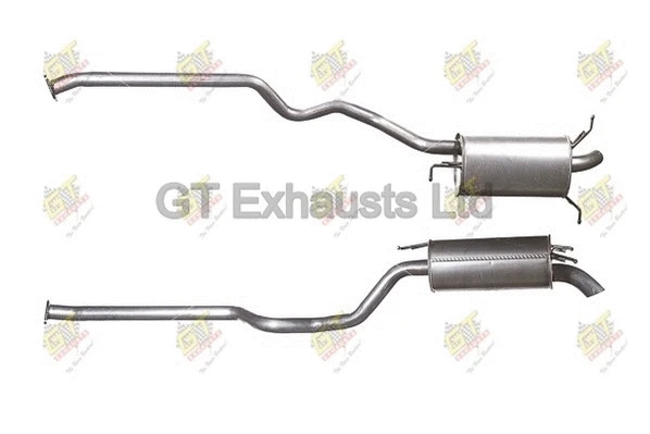 Silencieux arrière GT Exhausts GHY107