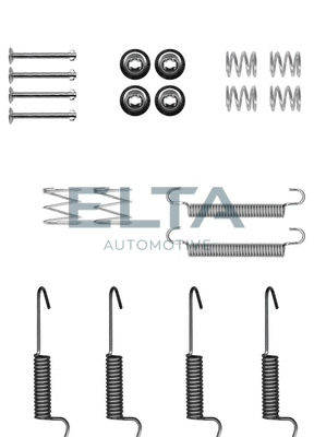 Kit d'accessoires, mâchoires de frein de stationnement ELTA AUTOMOTIVE EA8173
