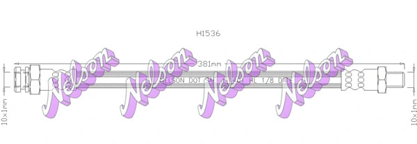 Flexible de frein KAWE H1536