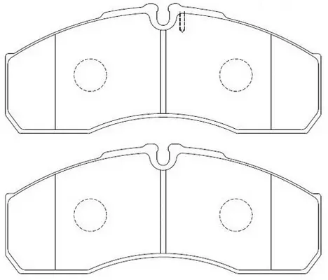 Kit de plaquettes de frein, frein à disque SB BP43072W