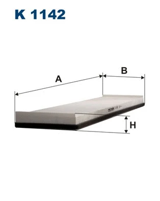Filtre, air de l'habitacle FILTRON K 1142