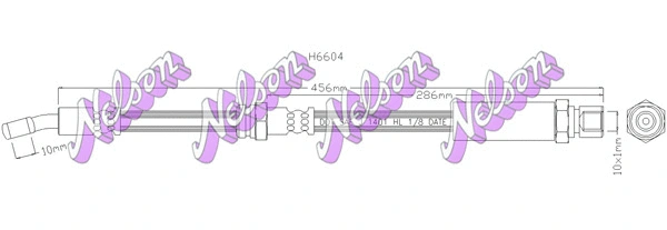 Flexible de frein KAWE H6604