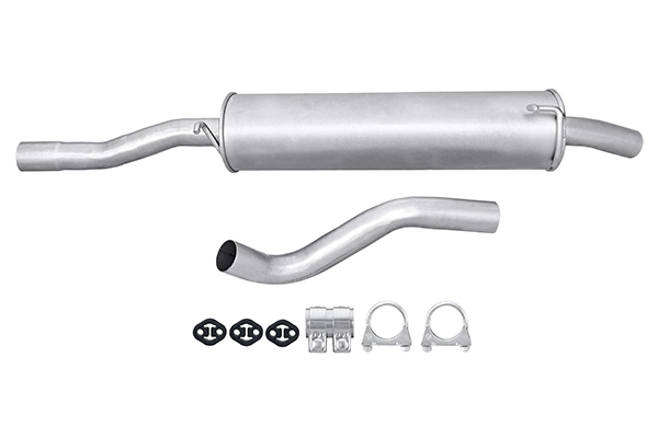 Silencieux avant HELLA 8LB 366 021-741