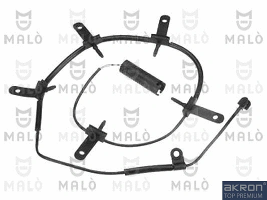 Contact d'avertissement, usure des plaquettes de frein AKRON-MALÒ 124068