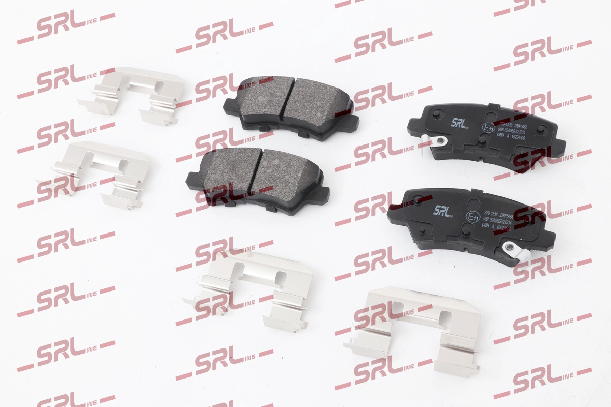 Kit de plaquettes de frein, frein à disque SRLine S70-1618
