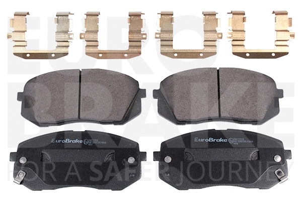 Kit de plaquettes de frein, frein à disque EUROBRAKE 5502223535