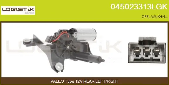 Moteur d'essuie-glace LGK 045023313LGK